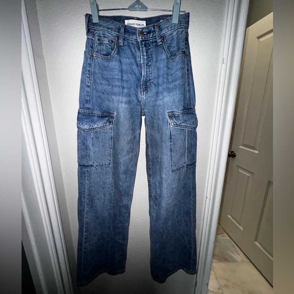 Aritzia denim forum cargo Jean
